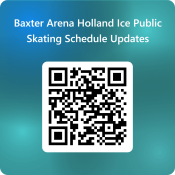 QRCode for Baxter Arena Holland Ice Public Skating Schedule Updates
