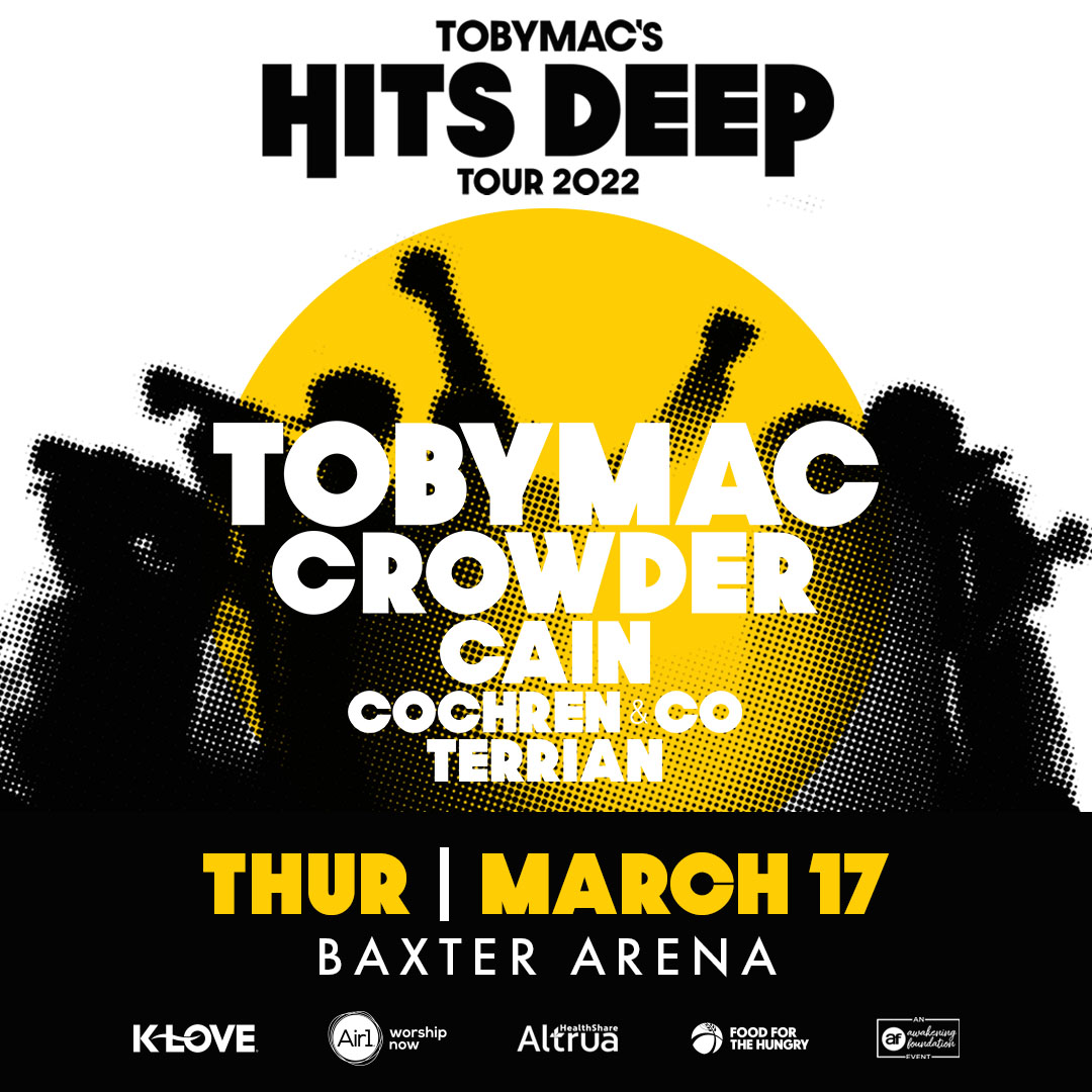 Toby Mac Hits Deep Tour 2022 Baxter Arena